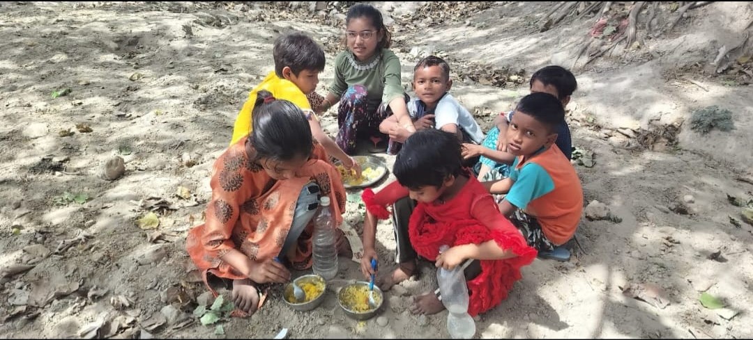 feeding